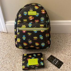 Disney Pixar loungefly toy story alien backpack